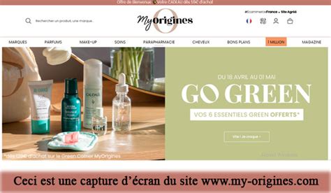 origines parfums mon compte